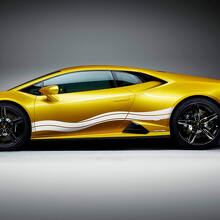 Zijstrepen Grafische Race Vinyl Decal Sticker Graphics voor Lamborghini Huracan Evo
 2