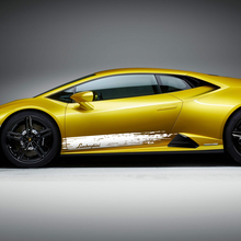 Zijstrepen Graphics Racing Vinyl Decal Sticker Graphics voor Lamborghini Huracan Evo
 2