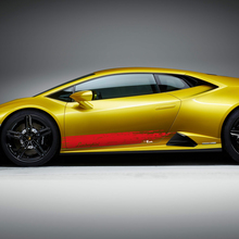Zijstrepen Graphics Racing Vinyl Decal Sticker Graphics voor Lamborghini Huracan Evo
 3