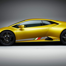 Zijstrepen Graphics Racing Vinyl Decal Sticker Graphics voor Lamborghini Huracan Evo
 2