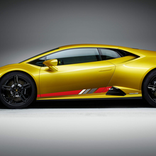 Zijstrepen Graphics Racing Vinyl Decal Sticker Graphics voor Lamborghini Huracan Evo
 3