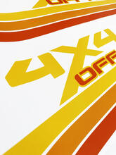 Grafische Kits - Retro Vintage 4x4 Off-Road streep Vinyl Sticker Decal voor 1991 Suburban GMC
 3