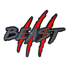 Beest Krabt Klauwen Spatbord Embleem 3D Badge
 5