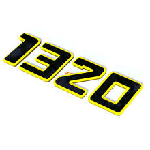 1320 Black and Yellow 3D — Embleem (spatbord)_2