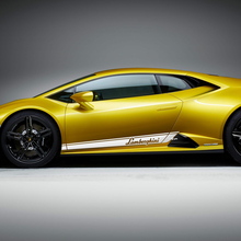 Zijstrepen Graphics Racing Vinyl Decal Sticker Graphics voor Lamborghini Huracan Evo 2
 2