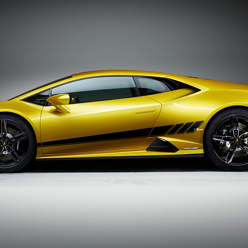 Zijstrepen Grafische Race Vinyl Decal Sticker Grafische voor Lamborghini Huracan Evo 3
