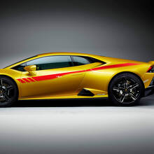 Zijdelingse Strepen Grafieken Racing Vinyl Decal Sticker Grafieken 2 voor Lamborghini Huracan Evo 3