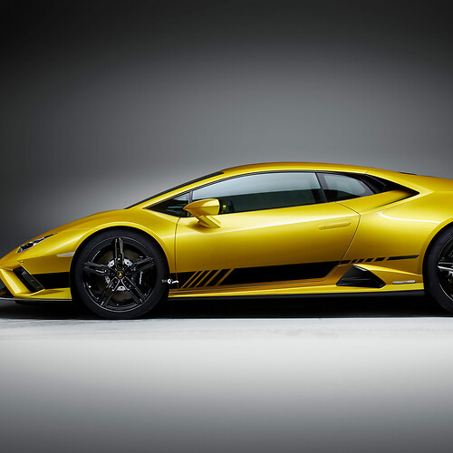 Zijstrepen Graphics Racing Vinyl Decal Sticker Graphics voor Lamborghini Huracan Evo 5
 1