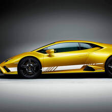 Zijstripes Grafische Racing Vinyl Decal Sticker Grafieken voor Lamborghini Huracan Evo 2
