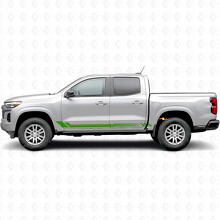 Honeycomb Deur- & Rockerpaneel Vinyl Strepen voor Chevrolet Colorado 3e Generatie 2023-2026_6