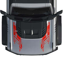 Motorkap Bronco Raptor Wrap Graphics Decal Sticker voor Ford Bronco
 3