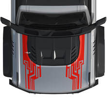 Motorkap Bronco Raptor Wrap Graphics Decal Sticker voor Ford Bronco 2
 3