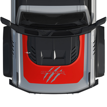 Motorkap Bronco Raptor Scratch Claws Wrap Graphics Decal Sticker voor Ford Bronco
 3