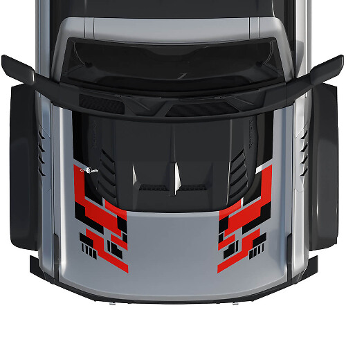 Motorkap Bronco Raptor Wrap Graphics Decal Sticker voor Ford Bronco
