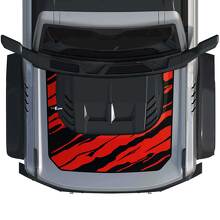 Motorkap Wrap Graphics Decal Sticker 3 voor Musclecar horse power truck stijl 3_3