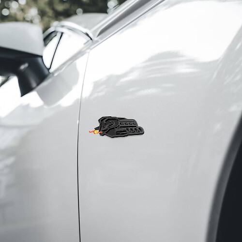 Hemi Motor 3D Spatscherm Badge Embleem voor Dodge Ram 1500 TRX