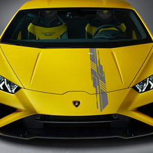 Motorkap Ontwerp Streep Racing Vinyl Sticker Grafische voor Lamborghini Huracan Evo 2
 2