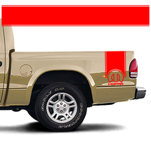 Achterzijde Band bedekking Decal Sticker Mopar graphics past op Dodge Dakota
 2