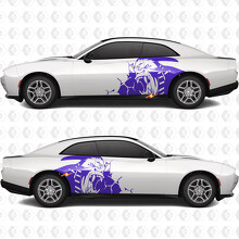 Zij Angry Gorilla Kong Zij Dodge Challenger of Charger Decals Stickers
 2