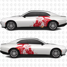 Zij Angry Gorilla Kong Zij Dodge Challenger of Charger Decals Stickers
 3