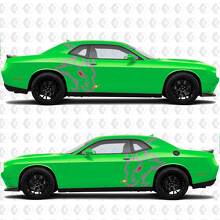 Zij Angry Hell Goat Decals Stickers voor Dodge Challenger of Charger
 3