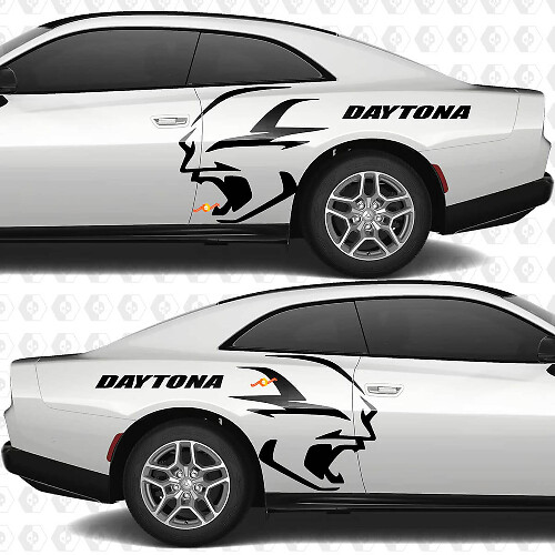 Banshee Daytona Vinyl Stickers Grafisch voor Dodge Charger Daytona

