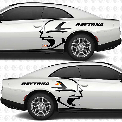 Banshee Daytona Vinyl Stickers Grafisch voor Dodge Charger Daytona
