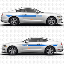 Shelby Zijdeur Streep Race Decals Stickers voor Ford Mustang
 2