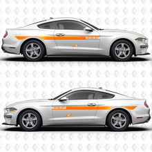Shelby Zijdeur Streep Race Decals Stickers voor Ford Mustang
 3