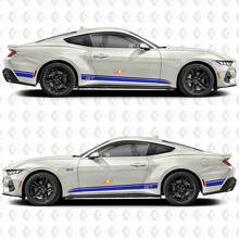 Shelby Zijrockerpaneeldeurstreep Race-decals Stickers voor Ford Mustang
 3
