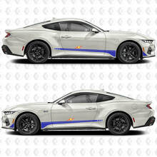 GT Zijrockerpaneel Deur Streep Racing Decals Stickers voor Musclecar Musclecarmodel
 3