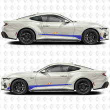GT Zijrockerpaneel Deur Streep Racing Decals Stickers voor Ford Mustang
 3