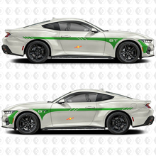 Zijrockerpaneeldeur Streep Race-decals Stickers voor Ford Mustang
 2