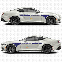 GT Racing Strepen Zijdeuren Vinyl Decal Kit voor Musclecar Musclecarmodel GT_2