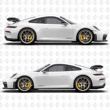 GT3RS GT3 RS Decal Sticker Embleem 2 voor achterzijde en zijkanten van Porsche 911 GT3 RS 2