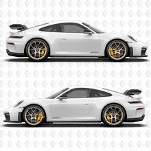 GT3RS GT3 RS Sticker Embleem voor achterkant en zijkanten van Porsche 911 GT3 RS Nieuw
 2