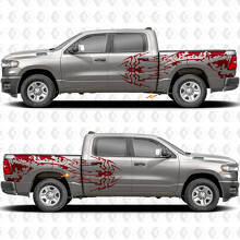 Spider- en Splash-zijkant vinylstickerset voor Dodge Ram 1500_3