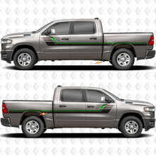 Retro Stijl Zijstrepen Vinyl Decal Kit voor Dodge Ram 1500_3