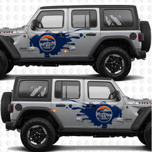 Mountains Nature Overland Side Vinyl Decal Sticker voor Jeep Wrangler_2