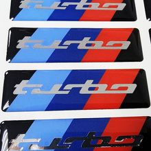 M Turbo Chrome Interior Dashboard domed 3d sticker decals graphic for BMW M 2