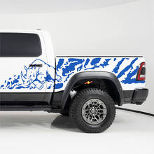 Rhino Splash Zijbed Vinyl Decals Kit voor Dodge RAM 1500 RHO_6
