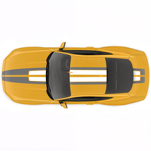 Motorkap Dubbele Racing Strepen Stickers voor Ford Mustang 3