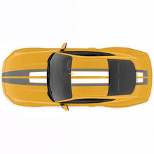 Motorkap Dubbele Racing Strepen Stickers voor Ford Mustang 3