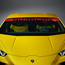 Voorruitstreep Vinyl Decal Sticker Graphics voor Lamborghini Huracan Evo 3