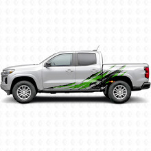 Versleten Splash Deur- en Zijkant Vinyl Strepen voor Chevrolet Colorado 3e Generatie 2023-2026_4