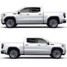 Hawaïaanse vlag zijraam vinyl decal sticker voor GMC Sierra 3