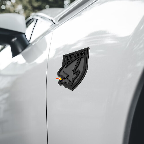 Freedom Bald Eagle Spatbordemblemen Achterklep Embleem 3D Embleem 1