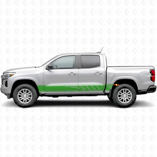 Verspringende sleufdeurgreep- en dorpelvinylstrepen voor Chevrolet Colorado 3e generatie 2023-2026_6