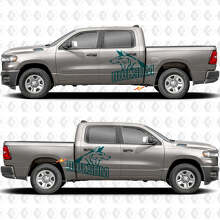 Geweldige Wolf Zijde Deuren Vinyl Stickers Decals Graphics 2 2