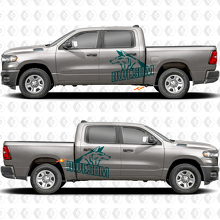 Zijdeuren Bedzijde Geweldige Wolf Spatbord Stickers Decals Grafieken 2 2